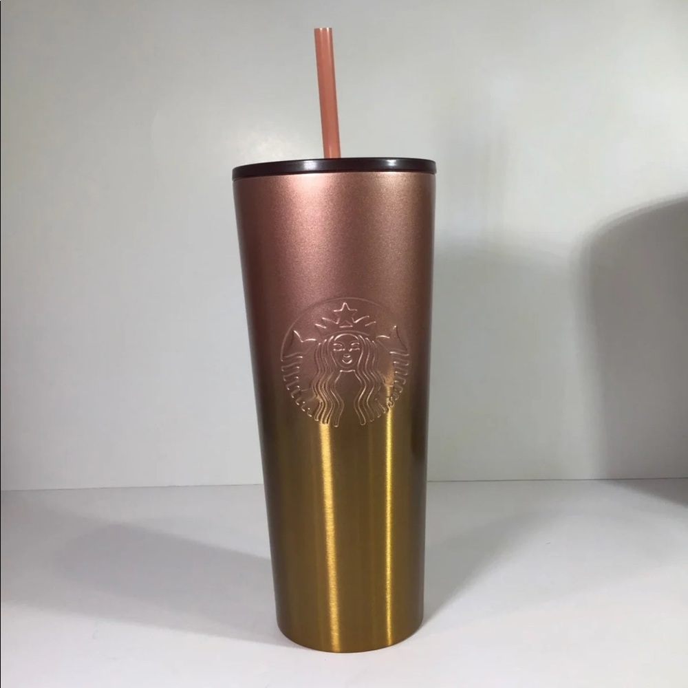 Starbucks fall 2020 Ombre Pink Gold stainless st.t